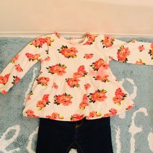 Cute flower blouse 🌺